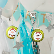 Lade das Bild in den Galerie-Viewer, Weihnachtskugeln selbst gestalten | Christbaumkugel mit Foto (6cm)