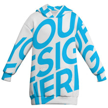 Lade das Bild in den Galerie-Viewer, Einzelbild-Design Kinder Kapuzensweatshirt MWZXU037 mit Foto Design Motiv Text selbst gestalten und bedrucken (Simple Design)