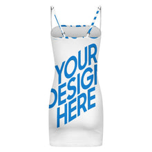 Lade das Bild in den Galerie-Viewer, Einzelbilddruck Damen / Frauen Trägerloses Tube-Top Kleid LM450 mit Fotos Muster Text Logo selbst gestalten und bedrucken