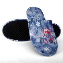 Lade das Bild in den Galerie-Viewer, Hausschuhe Damen Personalisiert | Rutschfest & Warm | Flannel-Druck