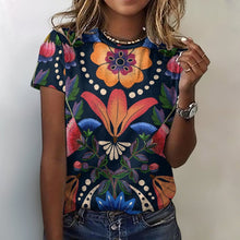 Lade das Bild in den Galerie-Viewer, Damen T-Shirt aus Baumwolle selbst gestalten | Dein Foto hier