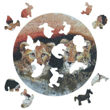 Lade das Bild in den Galerie-Viewer, Tierpuzzle aus Holz personalisieren | Puzzle mit Tierformen