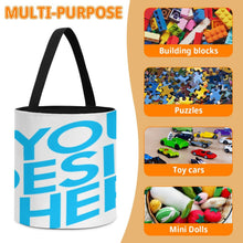Lade das Bild in den Galerie-Viewer, Aufbewahrungstasche für Bausteine Bausteine-Beutel mit Foto Design Motiv Text selbst gestalten und bedrucken