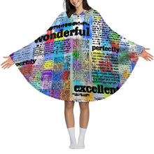 Lade das Bild in den Galerie-Viewer, Personalisierbare Kuscheldecke mit Ärmeln | Hoodie Decke mit Foto
