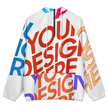 Lade das Bild in den Galerie-Viewer, Multi-Image-Druck Damen / Frauen Doppelschicht Hoodie mit Taschen (mit Futter) MWL683 mit Foto Design Motiv Text selbst gestalten und bedrucken