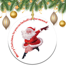 Lade das Bild in den Galerie-Viewer, Personalisierter Christbaumschmuck aus Keramik | Beidseitig mit Foto