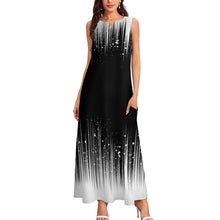Lade das Bild in den Galerie-Viewer, amen Maxikleid Ärmellos | Slim Fit & Knitterfrei | Selbst Gestalten