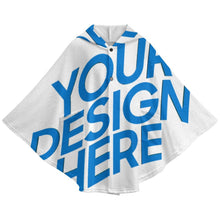 Lade das Bild in den Galerie-Viewer, Einzelbild-Design Unisex Damen/Herren Hoodie-Decke NDP08 mit Foto Design Motiv Text selbst gestalten und bedrucken