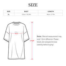 Lade das Bild in den Galerie-Viewer, Personalisierbares Flanell Nachthemd | Plus Size Schlafshirt gestalten