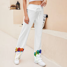 Lade das Bild in den Galerie-Viewer, Damen Straight-Leg Hose | Lockerer Schnitt & Kordelzug | Yoga & Lounge