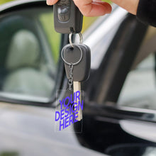 Lade das Bild in den Galerie-Viewer, Schlüsselanhänger aus Acryl (beidseitiger Druck) mit Foto Design Motiv Text selbst gestalten und bedrucken