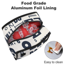 Lade das Bild in den Galerie-Viewer, Lunchbag isoliert personalisiert | Kühltasche für Arbeit & Schule (Hochformat)