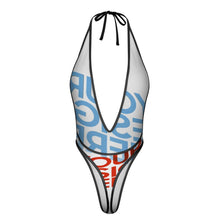 Lade das Bild in den Galerie-Viewer, Sexy Damen-Overall mit tiefem V-Ausschnitt SDSQQ004 mit Ihrem eigenen Design Logo oder Foto selbst gestalten und bedrucken