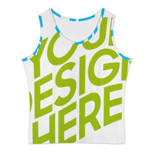 Lade das Bild in den Galerie-Viewer, Multi-Image-Design Damen / Frauen Tank Top NBX14 mit Foto Design Motiv Text selbst gestalten und bedrucken (Simple Design)