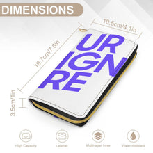 Lade das Bild in den Galerie-Viewer, Lange Brieftasche / Geldbörse (Ohne Seil) (Einzelbild) mit Foto selbst gestalten und bedrucken