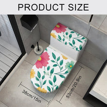 Lade das Bild in den Galerie-Viewer, WC-Deko-Set mit individuellem Aufdruck – 2-teilig aus Polyester