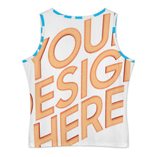 Lade das Bild in den Galerie-Viewer, Multi-Image-Design Damen / Frauen Tank Top NBX14 mit Foto Design Motiv Text selbst gestalten und bedrucken (Simple Design)