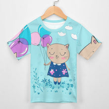 Lade das Bild in den Galerie-Viewer, Kinder T-Shirt mit eigenem Foto bedrucken | 100% Baumwolle