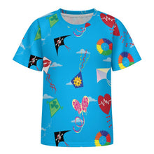 Lade das Bild in den Galerie-Viewer, Kinder T-Shirt personalisieren | Allover-Druck mit eigenem Design