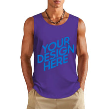 Lade das Bild in den Galerie-Viewer, Herren / Männer Mehrfarbige Weste BX (beidseitiger Druck) aus reiner Baumwolle in europäischer Größe mit Foto Design Motiv Text selbst gestalten und bedrucken