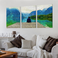 Lade das Bild in den Galerie-Viewer, Mehrteilige Leinwand selbst gestalten | Triptychon mit eigenem Foto