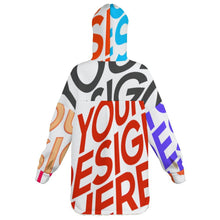 Lade das Bild in den Galerie-Viewer, Multi-Image-Design Damen / Frauen Doppellagiger Kapuzenpullover MWL507 mit Foto Design Motiv Text selbst gestalten und bedrucken