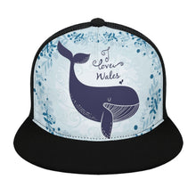 Lade das Bild in den Galerie-Viewer, Trucker Snapback selbst gestalten | Flat Brim Cap mit Netz bedrucken