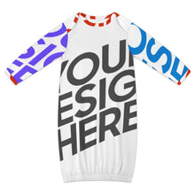 Lade das Bild in den Galerie-Viewer, Multi-Image-Design Hochwertiger Baby Schlafsack LM229 mit Fotos Muster Text Logo selbst gestalten und bedrucken