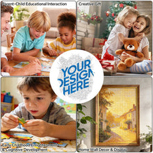 Lade das Bild in den Galerie-Viewer, Unregelmäßiges Holzpuzzles (Tigerkopfform) JJ0533028 mit Fotos Muster Text selbst gestalten und bedrucken