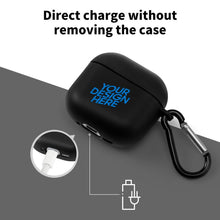 Lade das Bild in den Galerie-Viewer, Kopfhörer Schutzhülle Hülle für AirPods 4 Bluetooth Kopfhörer mit Foto Design Motiv Text selbst gestalten und bedrucken