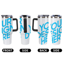 Lade das Bild in den Galerie-Viewer, Autobecher mit großem Fassungsvermögen aus Edelstahl 304 mit Foto Design Motiv Text selbst gestalten und bedrucken