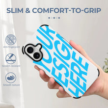 Lade das Bild in den Galerie-Viewer, Apple 16 iPhone 16 Handyhülle Serie aus Faserleder mit Foto Text selbst gestalten und bedrucken