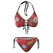 Lade das Bild in den Galerie-Viewer, String Bikini Set Damen | Raffung & Schnürung | Selbst Gestalten