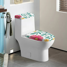 Lade das Bild in den Galerie-Viewer, WC-Deko-Set mit individuellem Aufdruck – 2-teilig aus Polyester