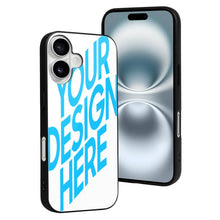 Lade das Bild in den Galerie-Viewer, Apple iPhone 16 Glas Telefonhülle Serie mit Foto selbst gestalten und bedrucken