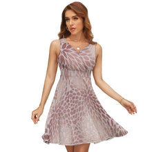 Lade das Bild in den Galerie-Viewer, Damen Minikleid mit V-Ausschnitt | Integrierte Cups & Milchseide | Personalisiert