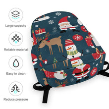 Lade das Bild in den Galerie-Viewer, Personalisierter Kinderrucksack mit individuellem Aufdruck – Oxford-Gewebe, 42x30x15 cm