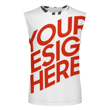 Lade das Bild in den Galerie-Viewer, Multi-Image-Druck Männer / Herren Tanktop Ärmelloses T-Shirt A66K mit Fotos Muster Text Logo selbst gestalten und bedrucken