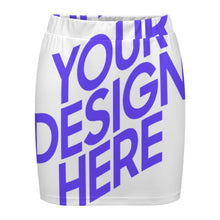 Lade das Bild in den Galerie-Viewer, Einzelbilddruck Minirock LM243 für Damen / Frauen mit Foto Text selbst gestalten und bedrucken