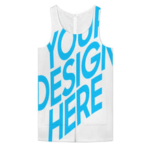 Lade das Bild in den Galerie-Viewer, Einzelbild-Design Damen / Frauen Jumpsuit Shorts mit Kragen XLR mit Foto Design Motiv Text selbst gestalten und bedrucken (Simple Design)