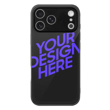 Lade das Bild in den Galerie-Viewer, Handyhülle Smartphone-Hülle Glas für Apple iPhone 17/iPhone 17 Air/iPhone 17 Pro/iPhone 17 Pro Max mit Foto Design Motiv Text selbst gestalten und bedrucken