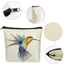 Lade das Bild in den Galerie-Viewer, Kosmetiktasche aus Leinen personalisieren | Schminktasche mit Foto