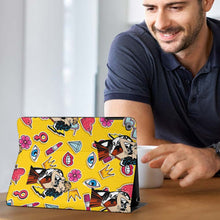 Lade das Bild in den Galerie-Viewer, iPad Hülle Schutzhülle TPU Leder mit Foto Design Motiv Text selbst gestalten und bedrucken