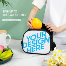 Lade das Bild in den Galerie-Viewer, Polyester Kinder Kühltasche Lunchtasche mit Tragegriff mit Foto / Text selbst gestalten und bedrucken