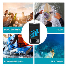 Lade das Bild in den Galerie-Viewer, Wasserdichte Handytasche mit Foto - Teil Druck - selbst gestalten und bedrucken