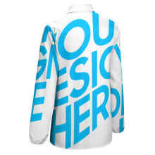 Lade das Bild in den Galerie-Viewer, Langarm Lassiges Hemd Top Retro Freizeit BLUSE Shirt HS für Damen Frauen mit Foto Muster Text selbst gestalten und bedrucken