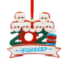 Lade das Bild in den Galerie-Viewer, Weihnachtsmann deko klein Weihnachtsdeko mit Flagge als Anhänger für Weihnachten mit Foto & Text selbst gestalten und bedrucken