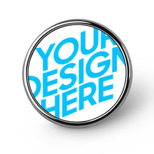 Lade das Bild in den Galerie-Viewer, Metall "Circle" Rund-Form Abzeichen mit Fotos Muster Text Logo selbst gestalten und bedrucken