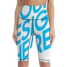 Lade das Bild in den Galerie-Viewer, Elegante Yoga Hose 1/2 Sporthose Damen / Frauen YJ047 selbst gestalten und bedrucken