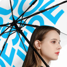 Lade das Bild in den Galerie-Viewer, 3-Falt Automatikschirm Taschenschirm Regenschirm ZYS06-8K Innendruck / Außenvinyl mit All-Over-Druck selbst gestalten und bedrucken